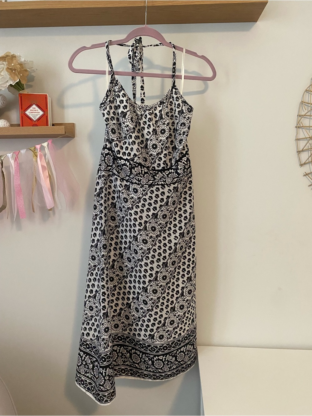 LOFT A-line Halter Dress